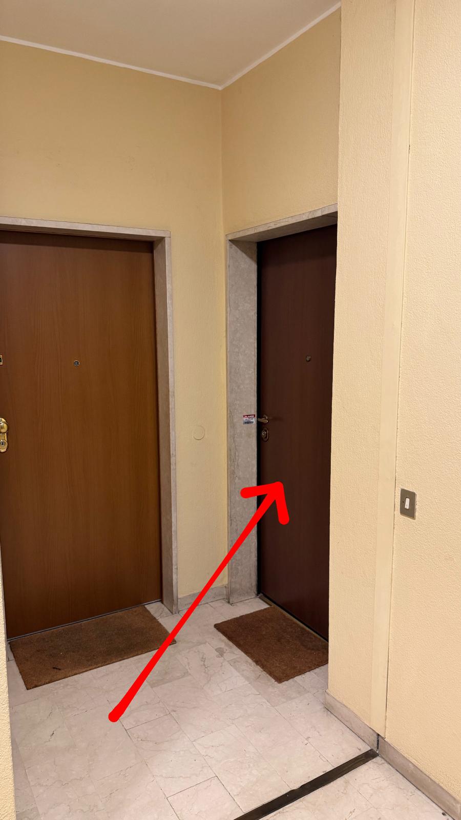 First floor: your apartment is the door shown
